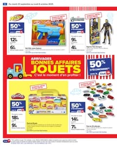 Catalogue Carrefour Arrivages Bonnes Affaires Jouets 2025 page 8