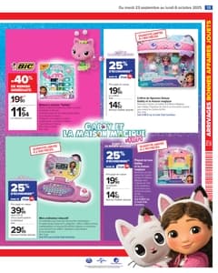 Catalogue Carrefour Arrivages Bonnes Affaires Jouets 2025 page 15