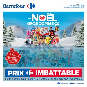 Catalogue Carrefour Noël 2020 page 1