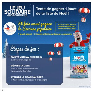 Catalogue Carrefour Noël 2020 page 2