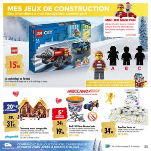 Catalogue Carrefour Noël 2020 page 33