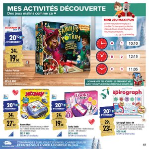 Catalogue Carrefour Noël 2020 page 41