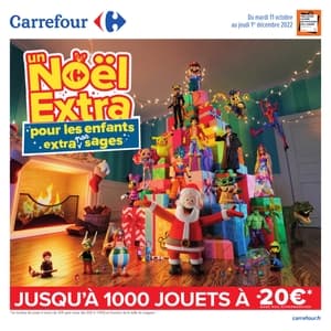 Catalogue Carrefour Noël 2022 page 1