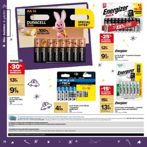 Catalogue Carrefour Noël 2022 page 38