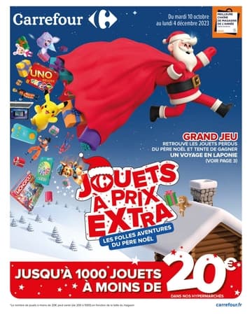 Catalogue Carrefour Noël 2023