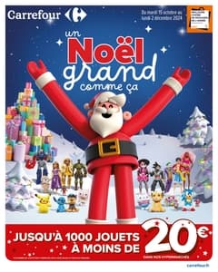 Catalogue Carrefour Noël 2024 page 1