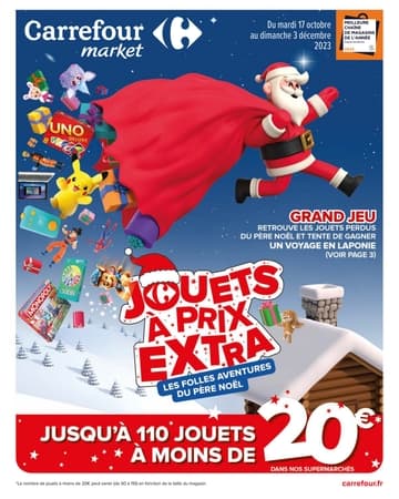 Catalogue Carrefour Market Noël 2023
