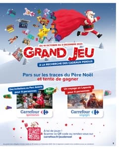 Catalogue Carrefour Market Noël 2023 page 3