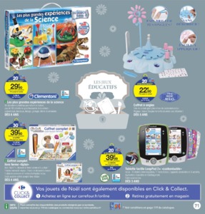 Catalogue Carrefour Noël 2015 page 71