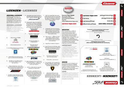 Catalogue Carrera Toys 2021 page 107