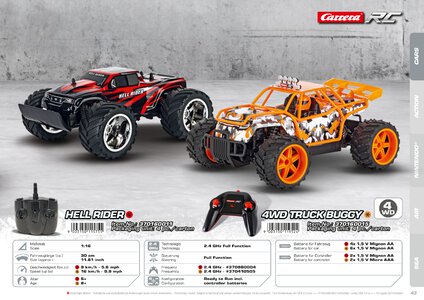 Catalogue Carrera Toys RC 2021 page 43