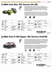 Catalogue Carrera Toys RC 2022 page 5