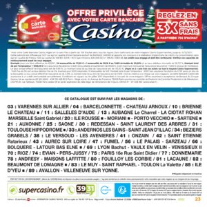 Supermarchés Casino Noël 2017 page 23