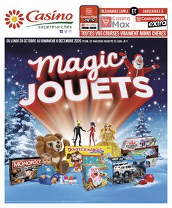 Catalogue de Noël 2020 des Supermarchés Casino page 1