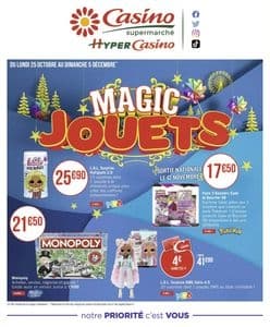 Catalogue de Noël 2021 des Supermarchés Casino page 24