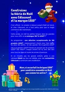 Cdiscount LEGO Noël 2025 page 2