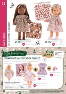 Catalogue Corolle Noël 2026 page 32