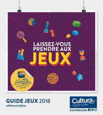 Catalogue Cultura Guide des Jeux 2018