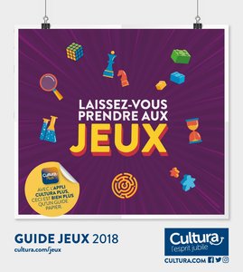 Catalogue Cultura Guide des Jeux 2018 page 1