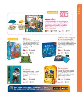 Catalogue Cultura Guide des Jeux 2018 page 15