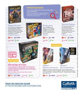 Catalogue Cultura Guide des Jeux 2018 page 36