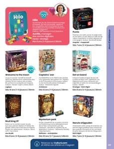 Catalogue Cultura Guide des Jeux 2022-2023 page 49