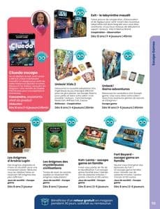 Catalogue Cultura Guide des Jeux 2022-2023 page 59