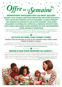 Catalogue Disney Store Noël 2017 page 19