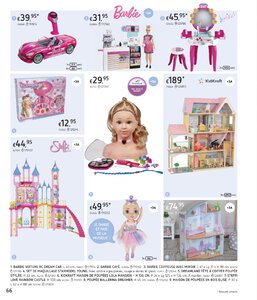 Dépliant des magasins Dreamland Belgique Noël 2020 page 66