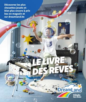 Catalogue Dreamland Belgique Saint Nicolas 2022