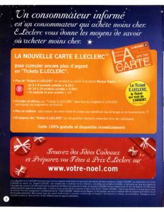 Catalogue E-Leclerc Noël 2009 page 2