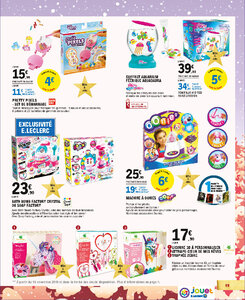 Catalogue E-Leclerc Noël 2019 page 89