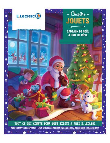 Catalogue E-Leclerc Noël 2021 Chapitre Jouets