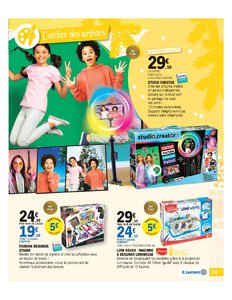 Catalogue E-Leclerc Noël 2021 Chapitre Jouets page 73