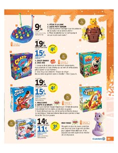 Catalogue E-Leclerc Noël 2021 Chapitre Jouets page 81