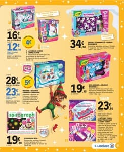 Catalogue E.Leclerc Spécial Jouets Noël 2023 page 81