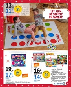 Catalogue E.Leclerc Spécial Jouets Noël 2023 page 87