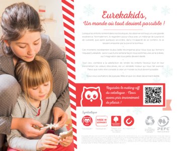 Catalogue jouets éducatif Eurekakids Belgique Noël 2015 page 2