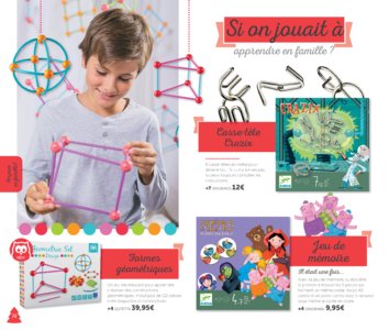 Catalogue jouets éducatif Eurekakids Belgique Noël 2015 page 74