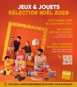Catalogue Fnac Jeux & Jouets Noël 2026: la sélection de Noël page 1