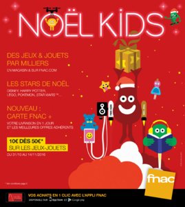 Catalogue Fnac Noël 2016 page 1