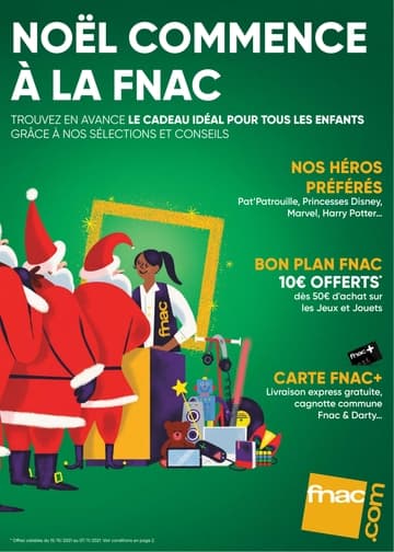 Catalogue Fnac Noël Kids 2021