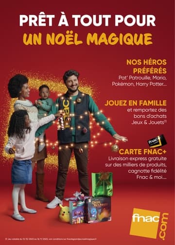 Catalogue Fnac Noël Kids 2023
