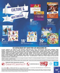 Catalogue Géant Casino Noël 2017 page 107