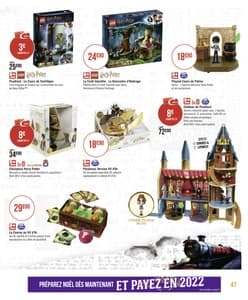 Catalogue des hypermarchés Géant Casino de Noël 2021 page 47
