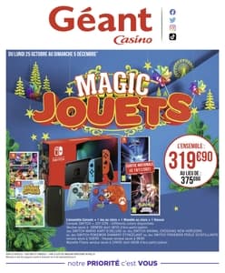 Catalogue des hypermarchés Géant Casino de Noël 2021 page 112