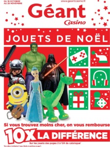 Catalogue Géant Casino Noël 2015 page 1