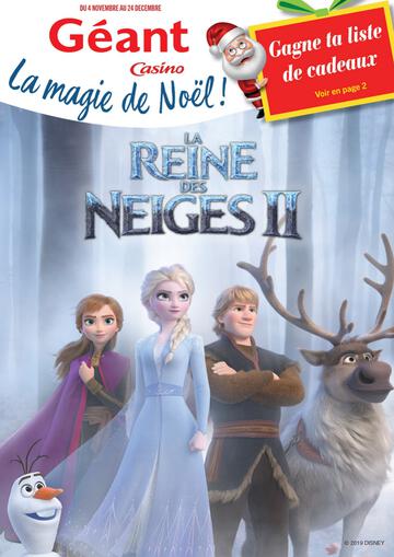 Catalogue Géant Casino Nouvelle-Calédonie Noël 2019