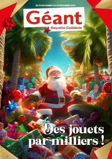 Catalogue Géant Casino Nouvelle-Calédonie Noël 2023