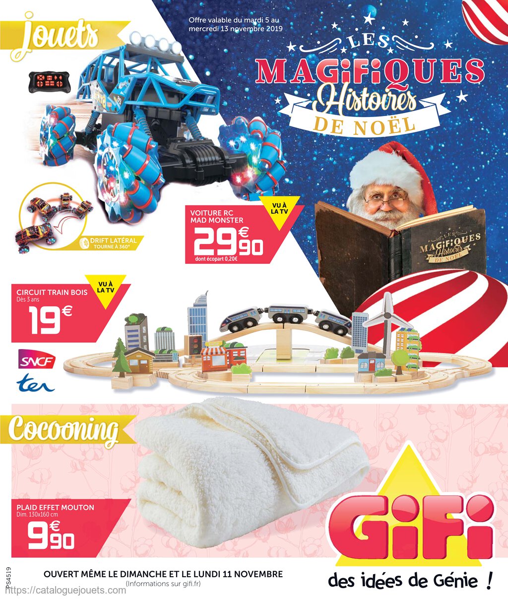 Catalogue Gifi Noël 2019 Catalogue De Jouets